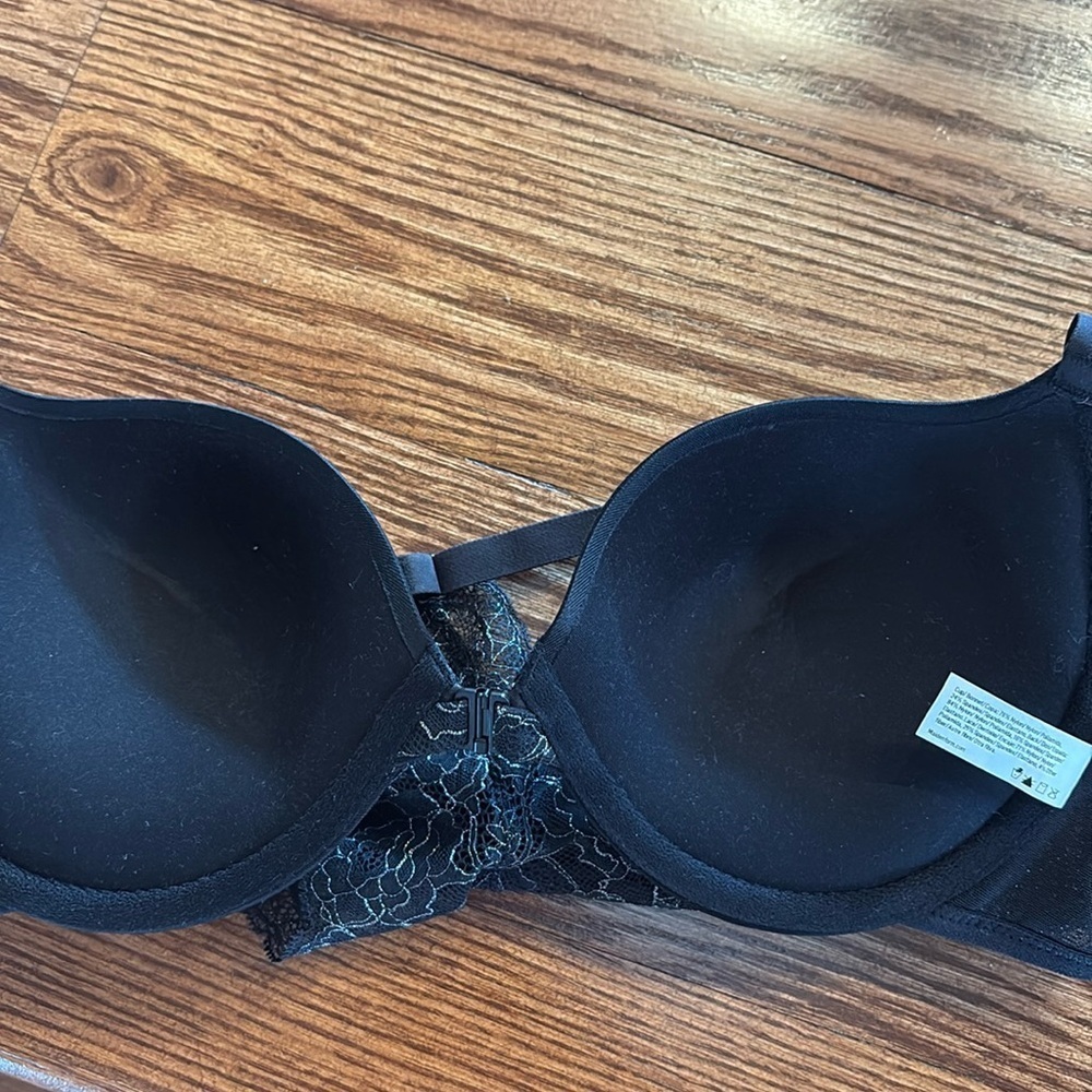 NWOT Maidenform 38C black Lace Love the Lift push up DM9901 Racerback / T back - Picture 6 of 11